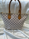 Louis Vuitton Damier Azur Saleya Pm Tote Shoulder