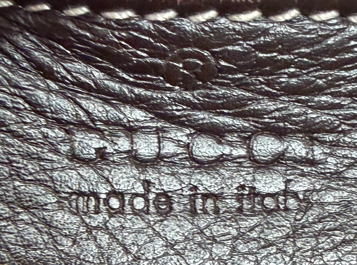 Gucci Bree Guccissima Monogram Camera Bag Crossbody Sling