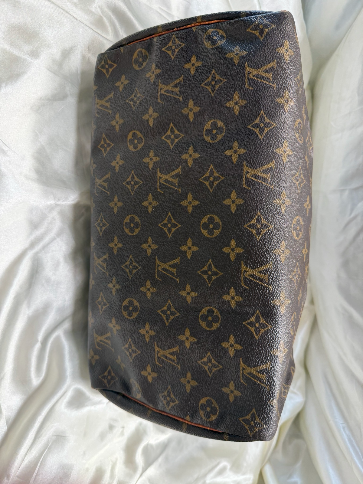 Louis Vuitton Speedy 35 Satchel Boston Bowler Top Handle