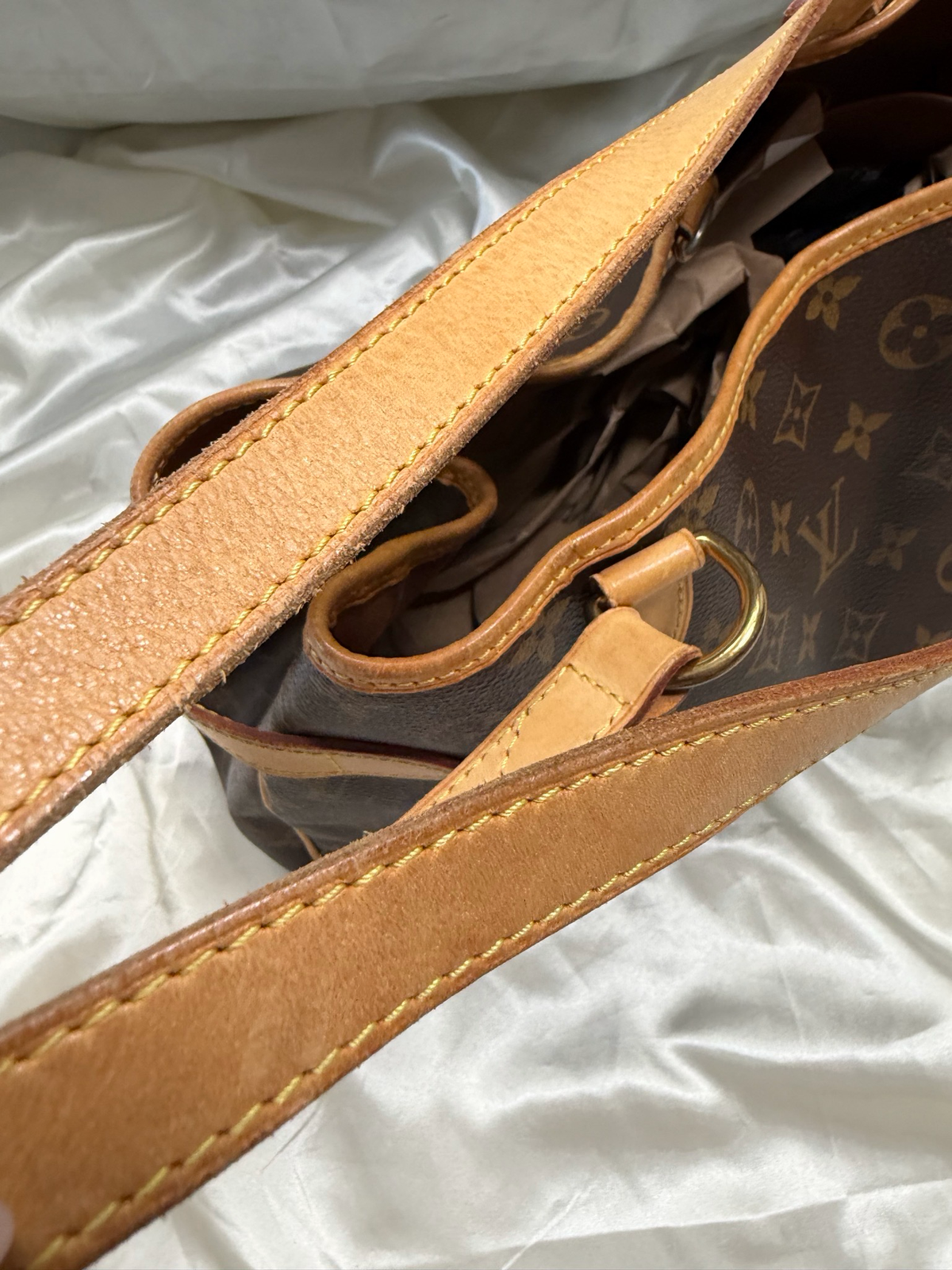 Louis Vuitton Monogram Batignolles Horizontal Tote Shoulder Bag