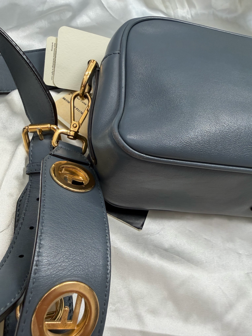 Fendi Vitello Century Camera Case Crossbody Bag