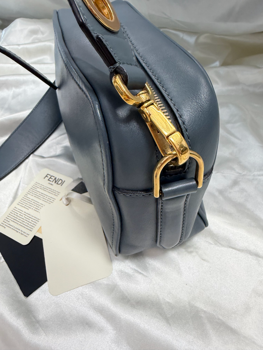 Fendi Vitello Century Camera Case Crossbody Bag
