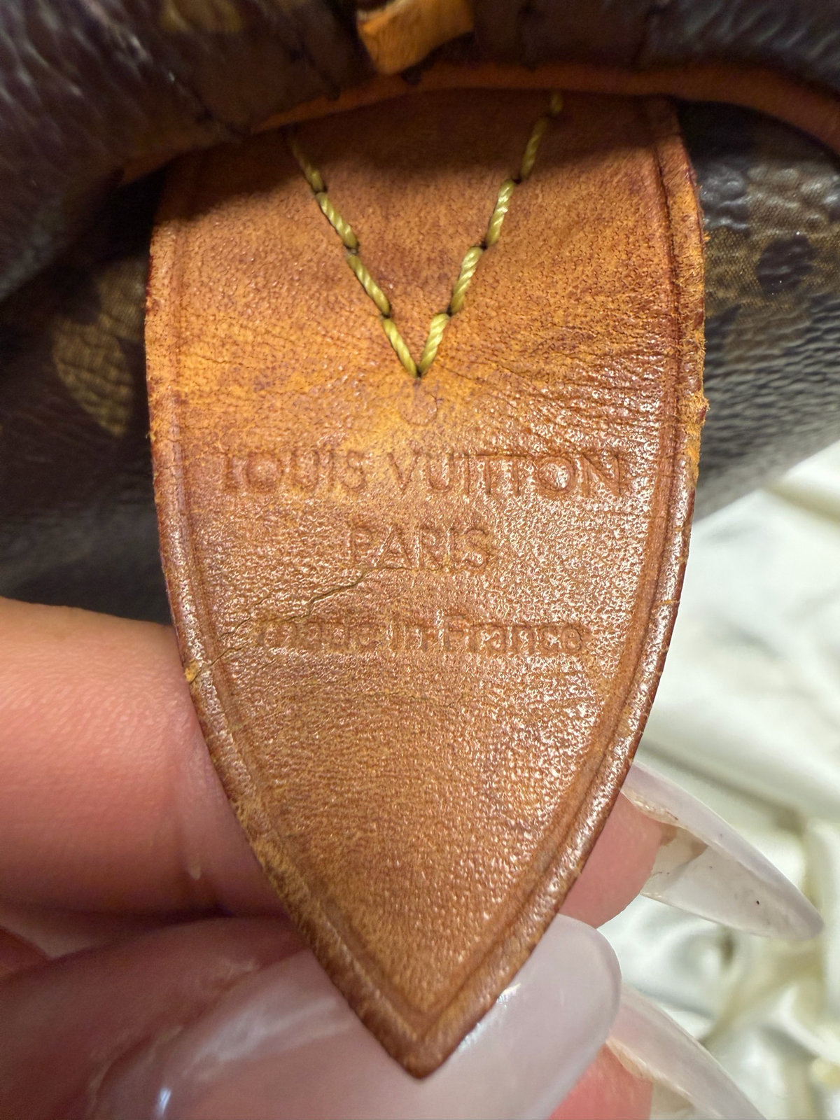 Louis Vuitton Monogram Speedy 30 Satchel Boston Bowler