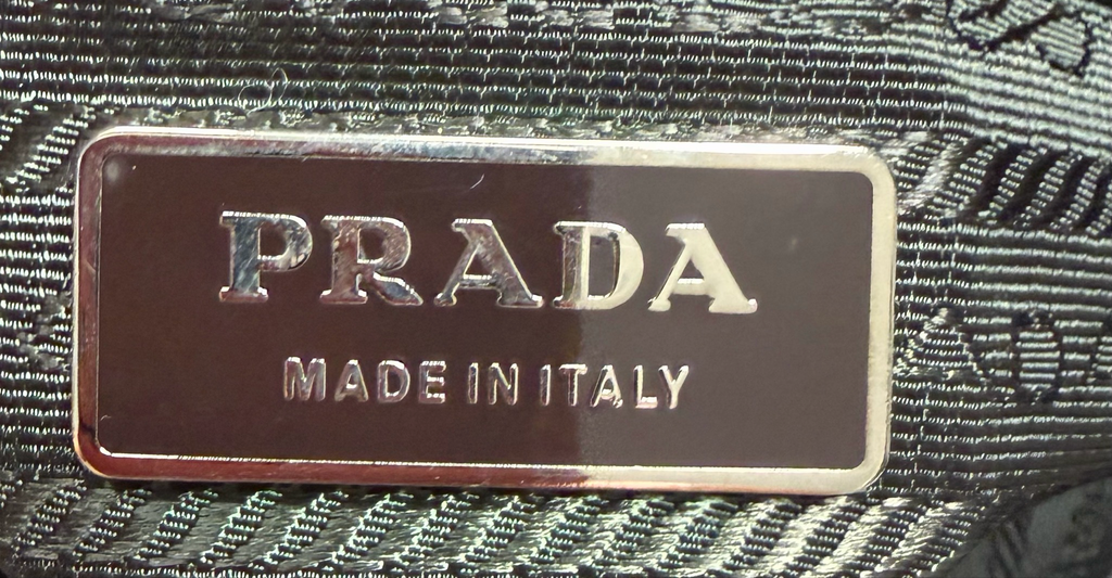 Prada Nappa Gaufre Leather Tote Flap Shouldee Bag