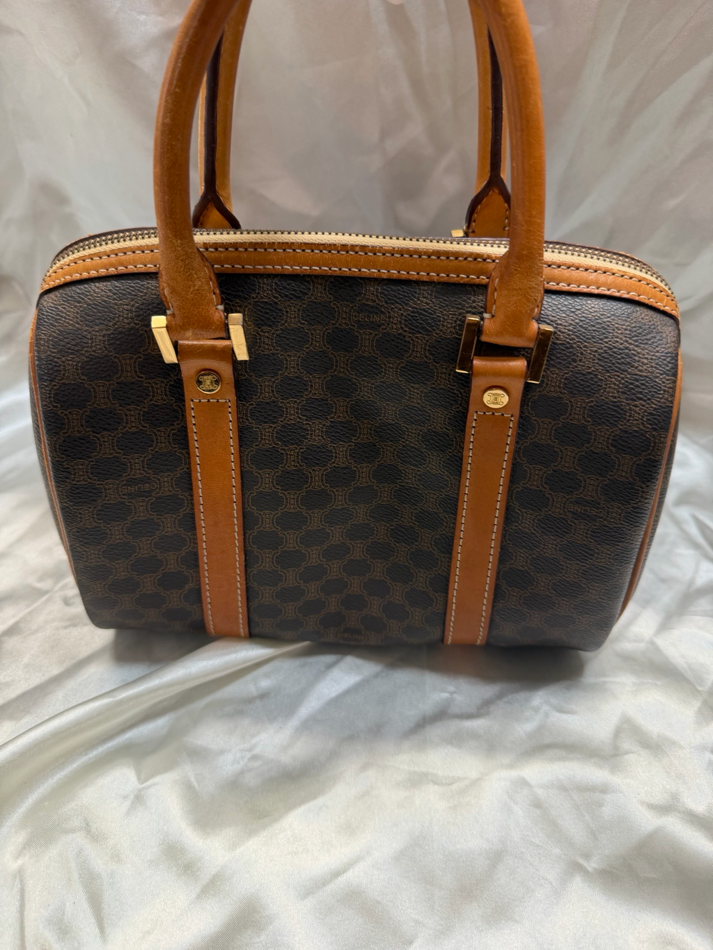 Celine Macadam Nano Boston Bowler Satchel Sling