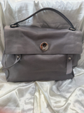 Yves Saint Laurent Muse Tote Large in Gray