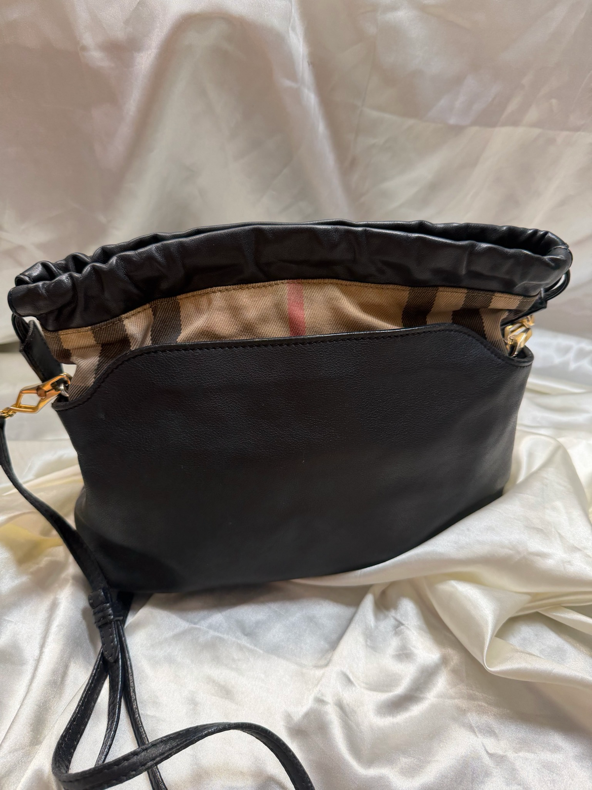 Burberry Little Crush House Check Crossbody Sling