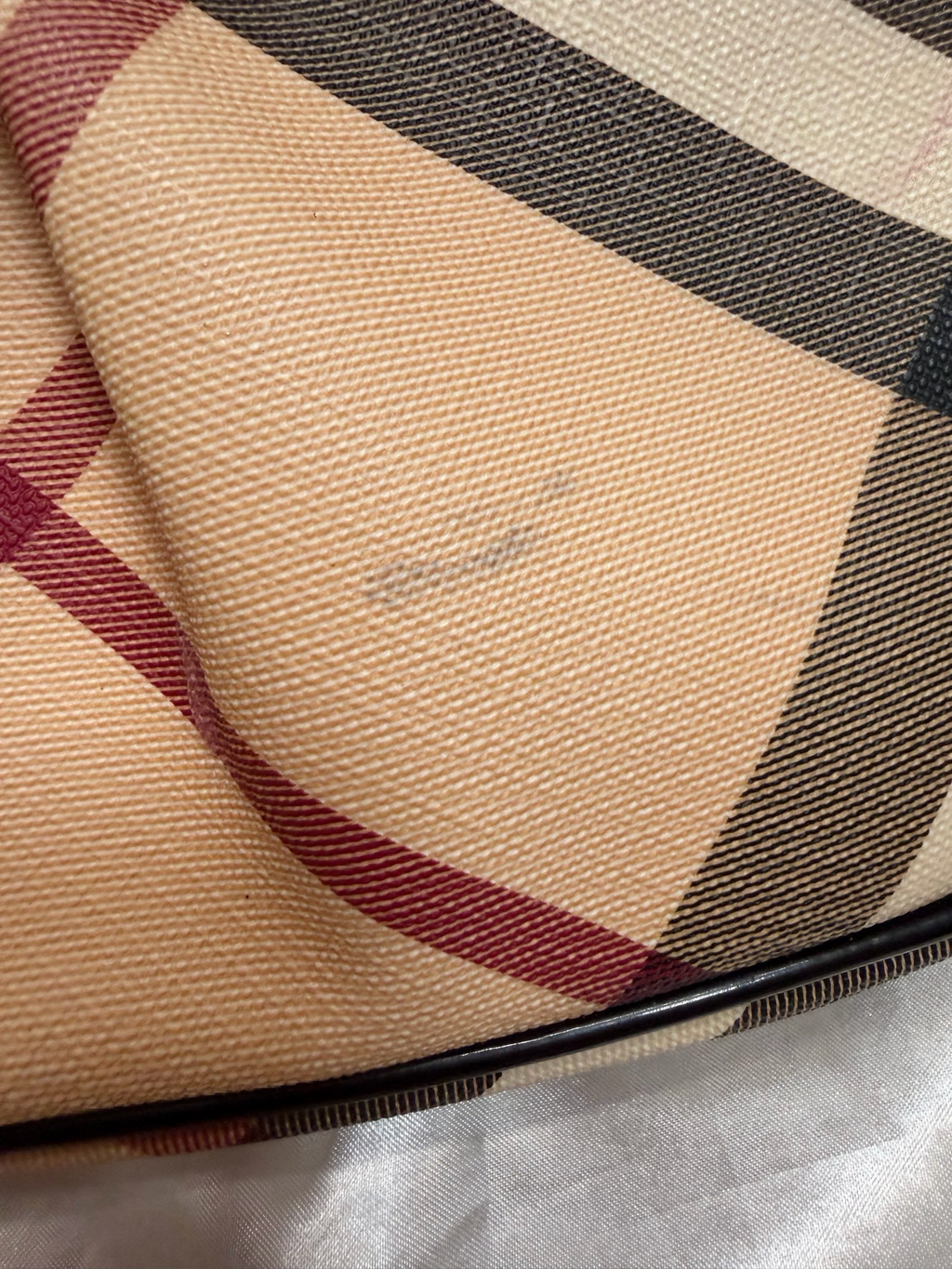 Burberry Nova Check Aston Pochette Hobo Shoulder Long Strap