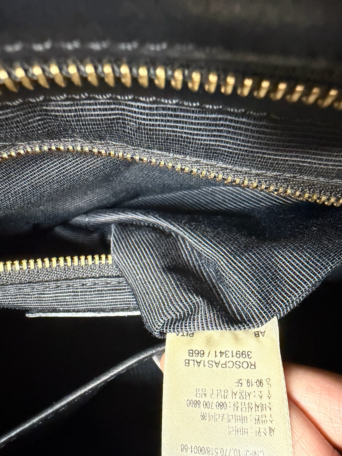 Burberry Smooth Calfskin Top Handle in Black