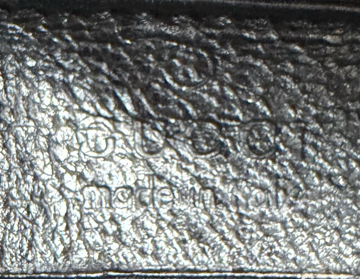 Gucci Monogram Waist Belt Bag in Black
