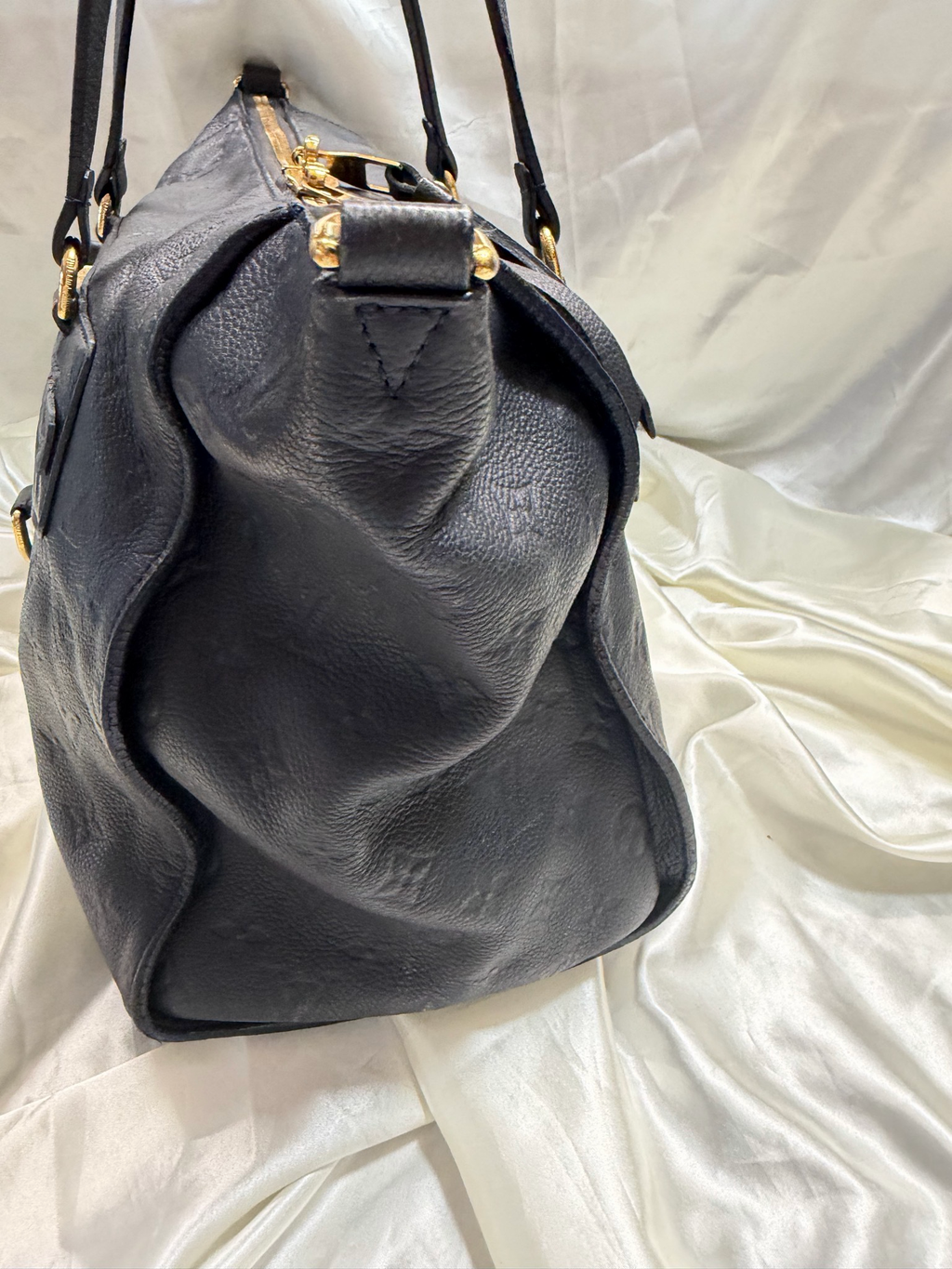 Louis Vuitton Empreinte Lumineuse Pm Tote Shoulder in Bleu Infini