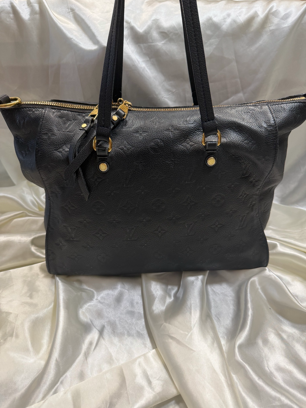 Louis Vuitton Empreinte Lumineuse Pm Tote Shoulder in Bleu Infini