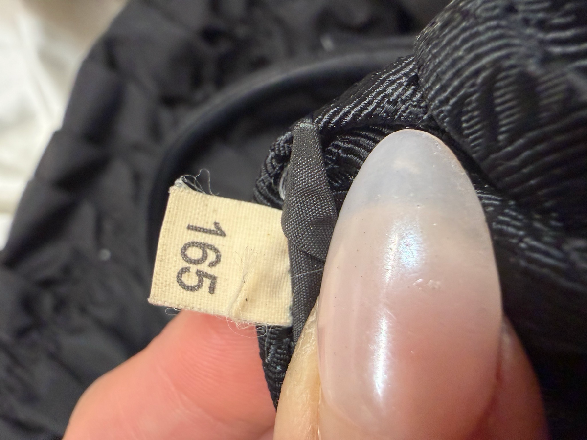 Prada Nylon Tessuto Gaufre Crossbody Sling in Black