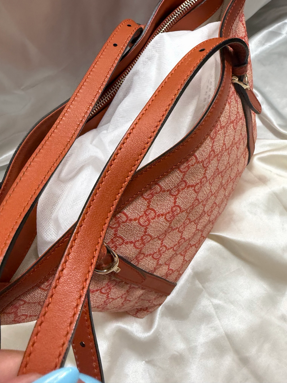 Gucci Supreme Nice Tote Shopper Small Shoulder Bag