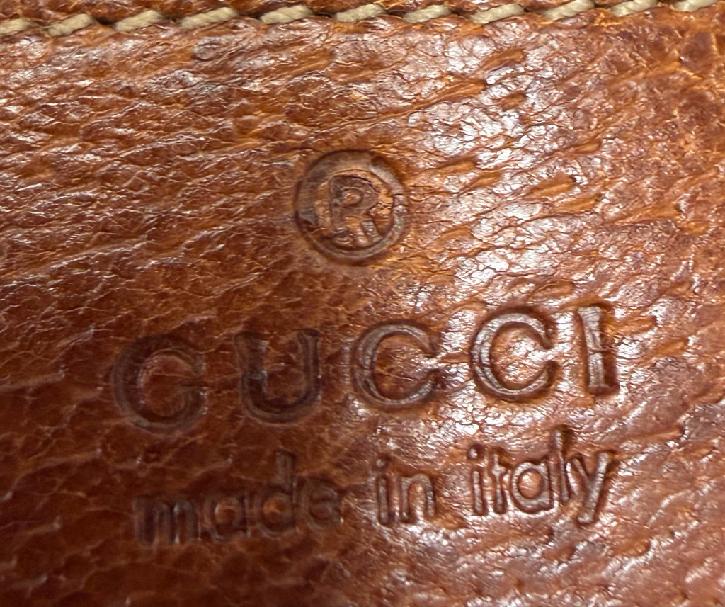 Gucci Bamboo Ring Halfmoon Hobo Shoulder Bag