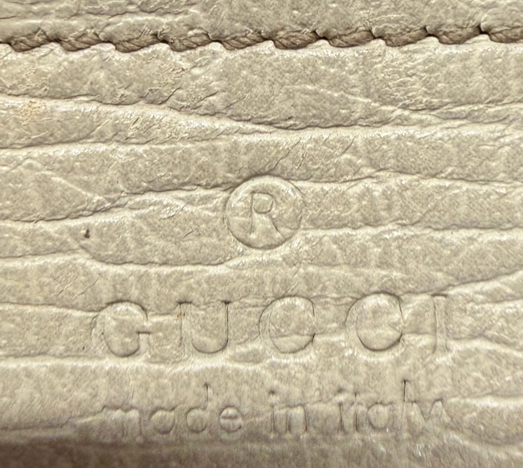 Gucci Monogram Canvas Horsebit Hobo Shoulder