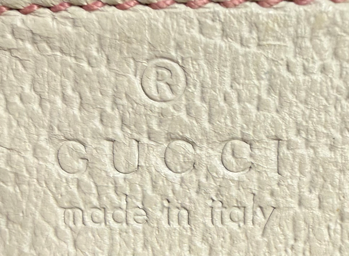 Gucci Monogram Canvas Abbey Double Pocket Satchel Bowler