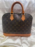 Louis Vuitton Monogram Alma Pm Dome Satchel Top Handle