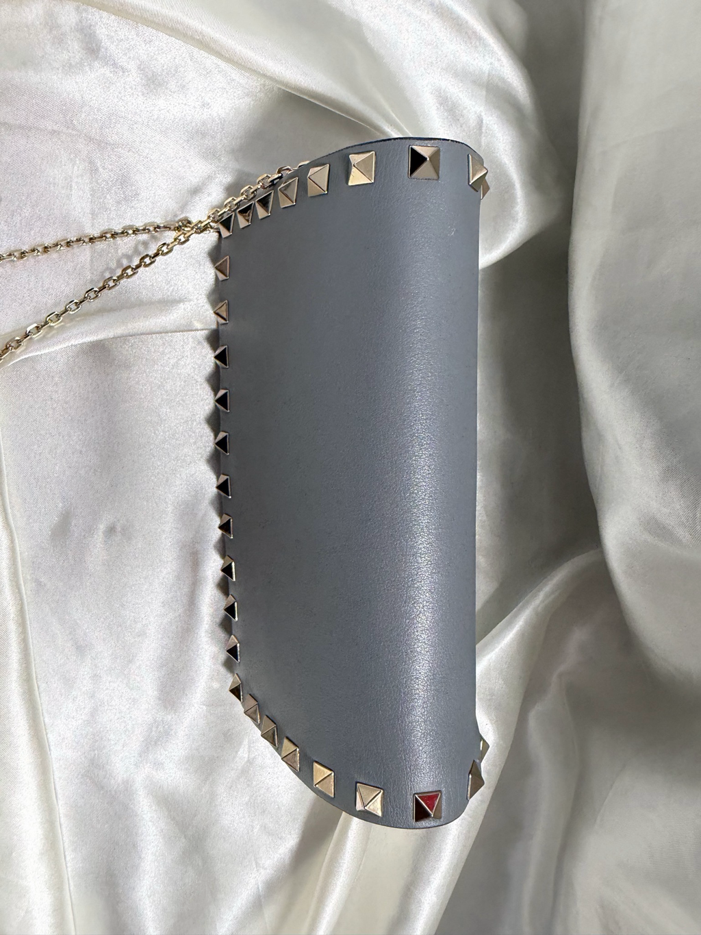 Valentino Rockstud Flap Wallet on Chain Crossbody Sling
