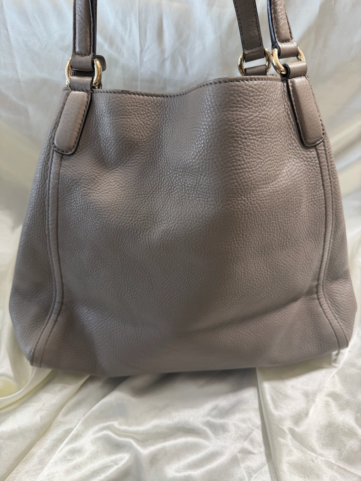 Gucci Pebbled Leather Soho Tassel Tote