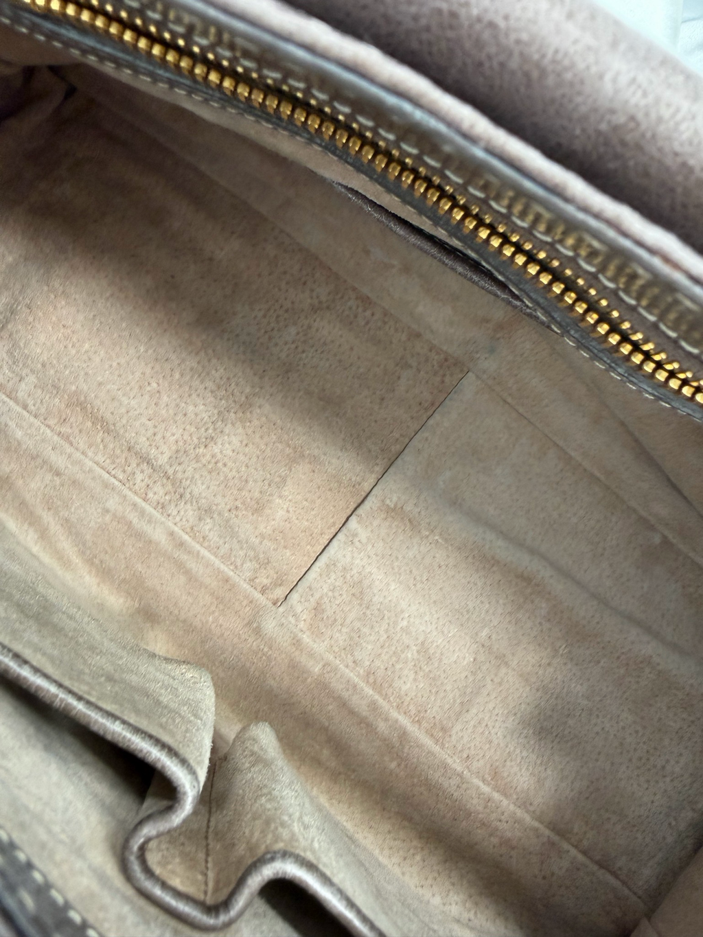 Prada Vitello Shine Pushlock Chain Strap Crossbody