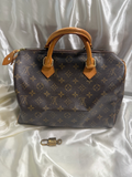 Louis Vuitton Monogram Speedy 30 Satchel Top Handle