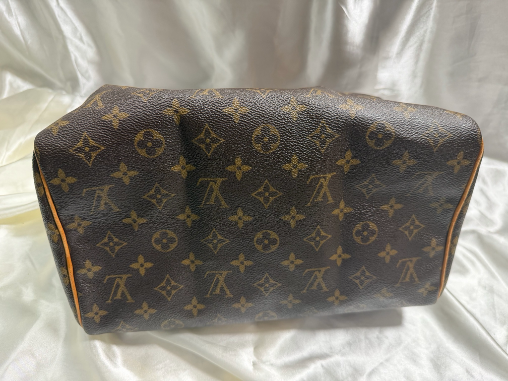 Louis Vuitton Monogram Speedy 30 Satchel Top Handle