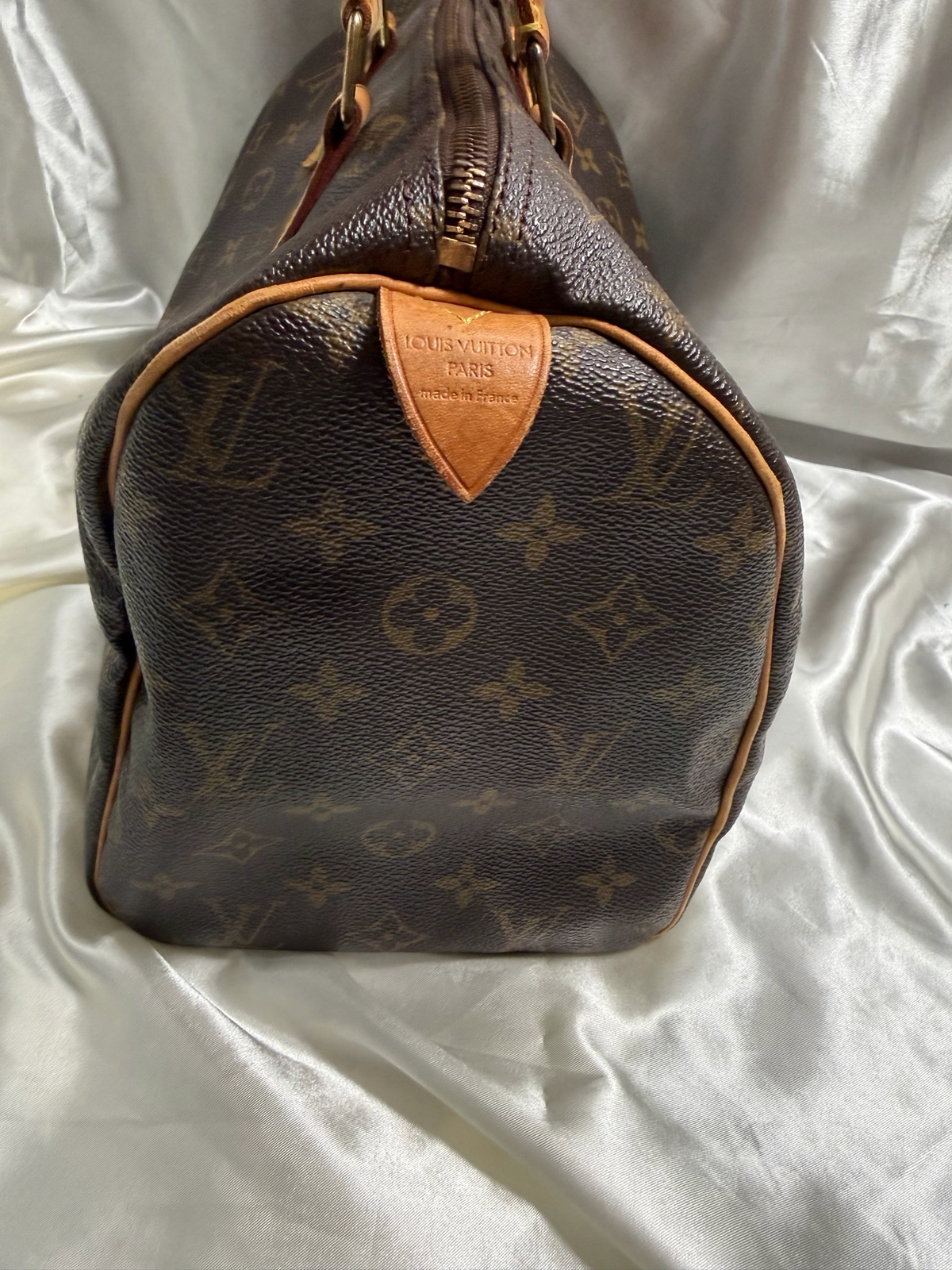 Louis Vuitton Monogram Speedy 30 Satchel Top Handle