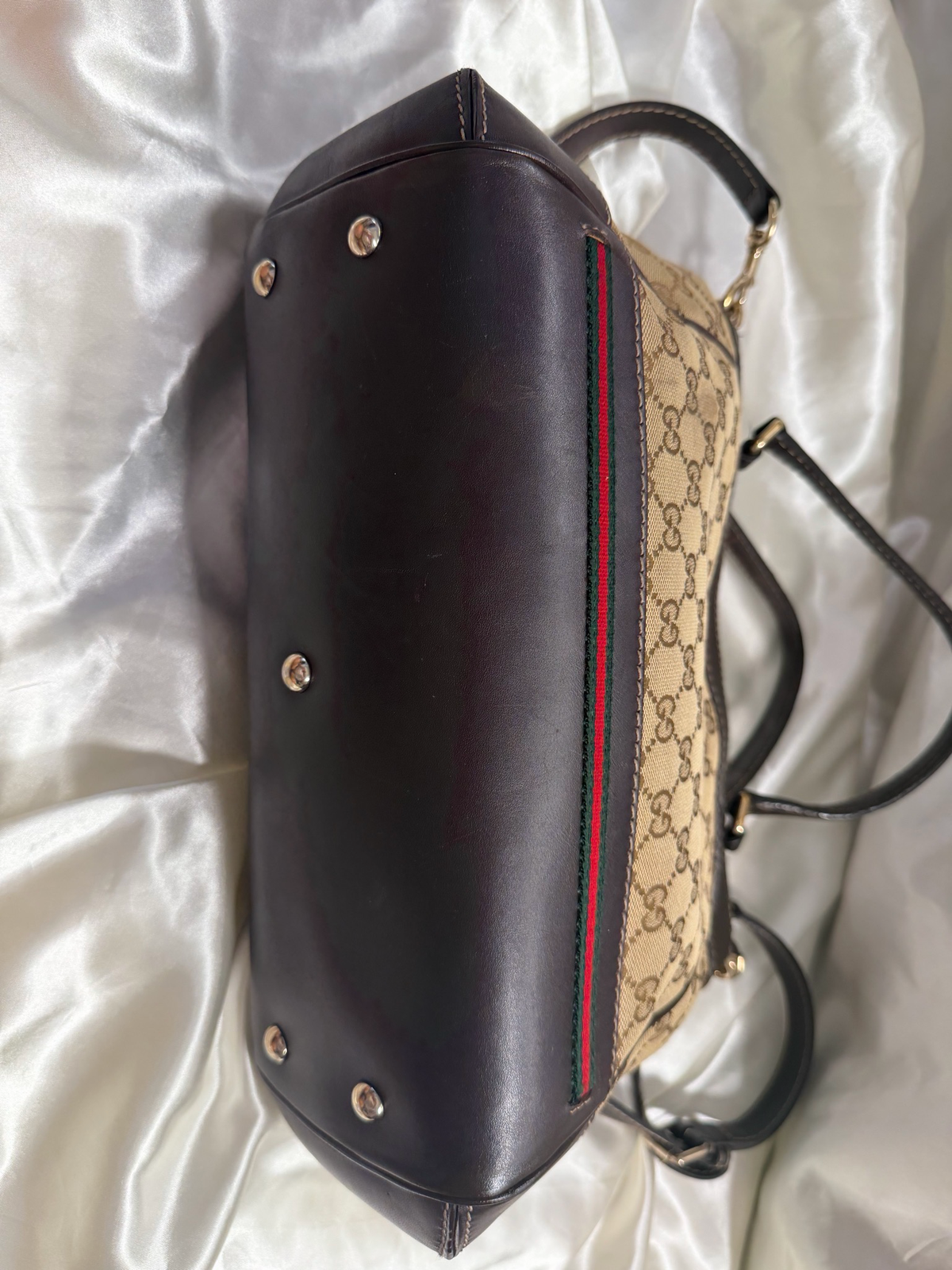 Gucci Princy Zipper Tote Crossbody Sling