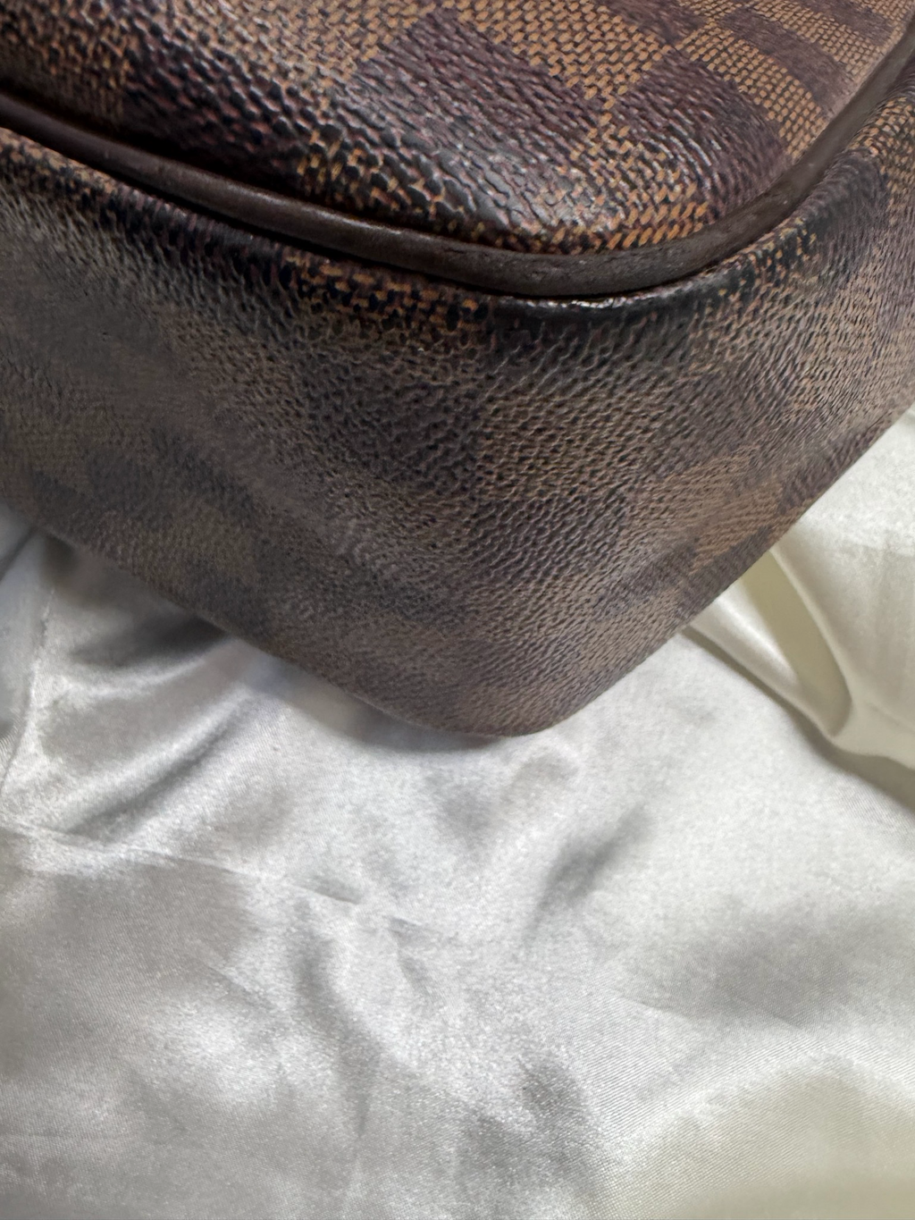 Louis Vuitton Damier Ebene Parioli Tote Shoulder Bag