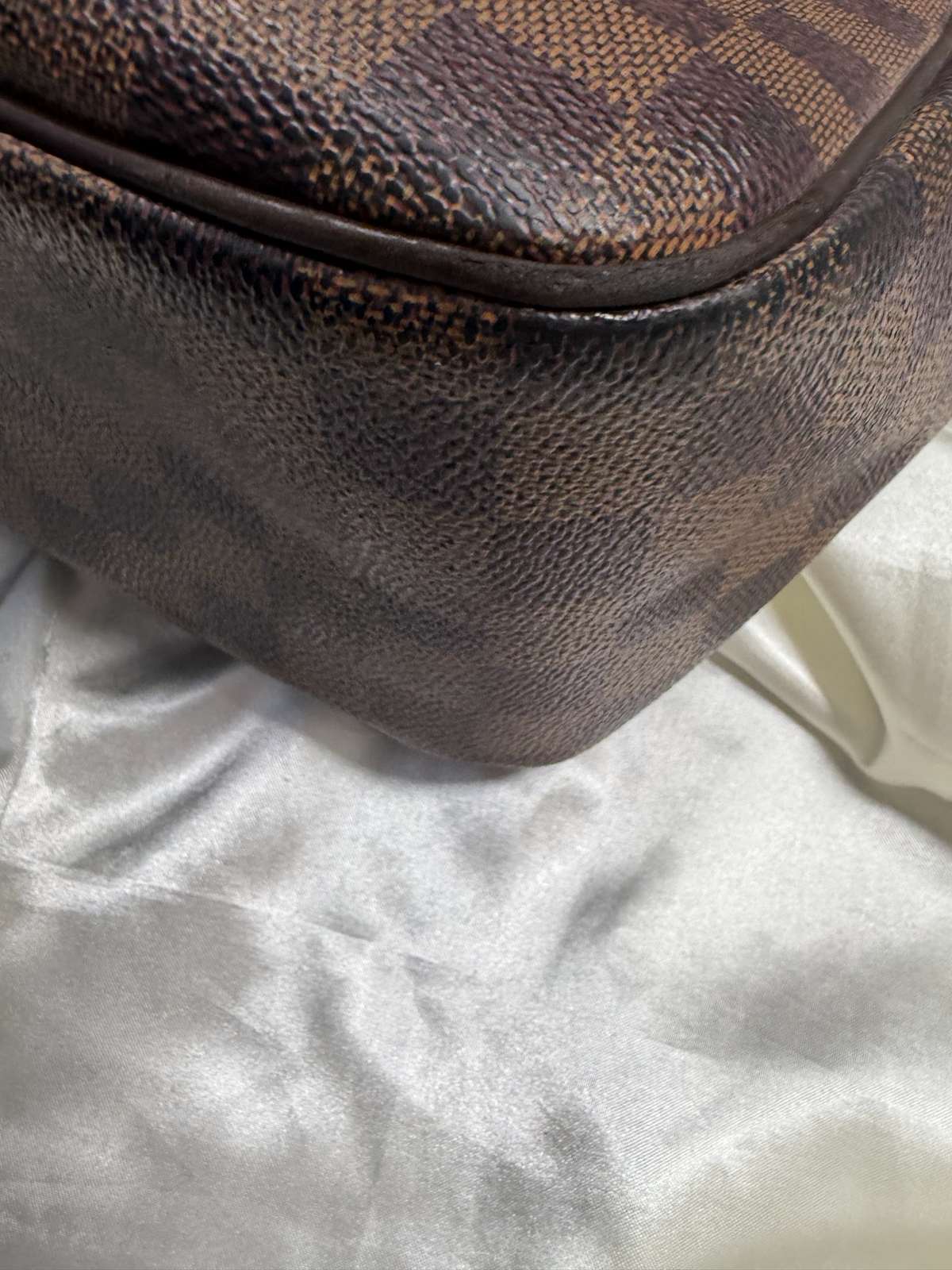 Louis Vuitton Damier Ebene Parioli Tote Shoulder Bag