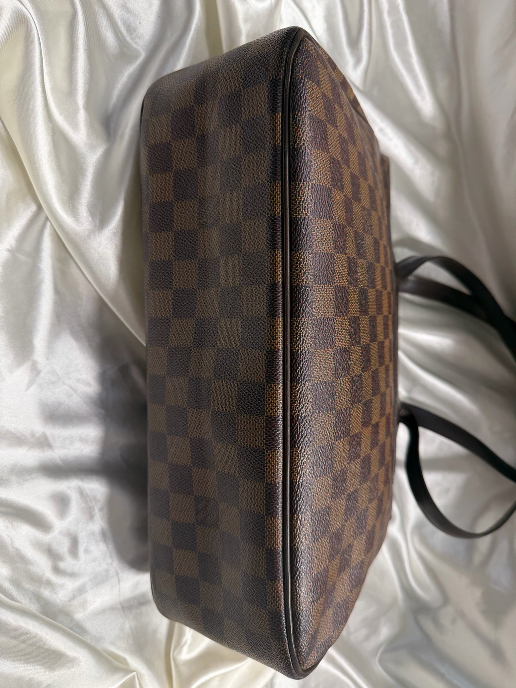Louis Vuitton Damier Ebene Parioli Tote Shoulder Bag
