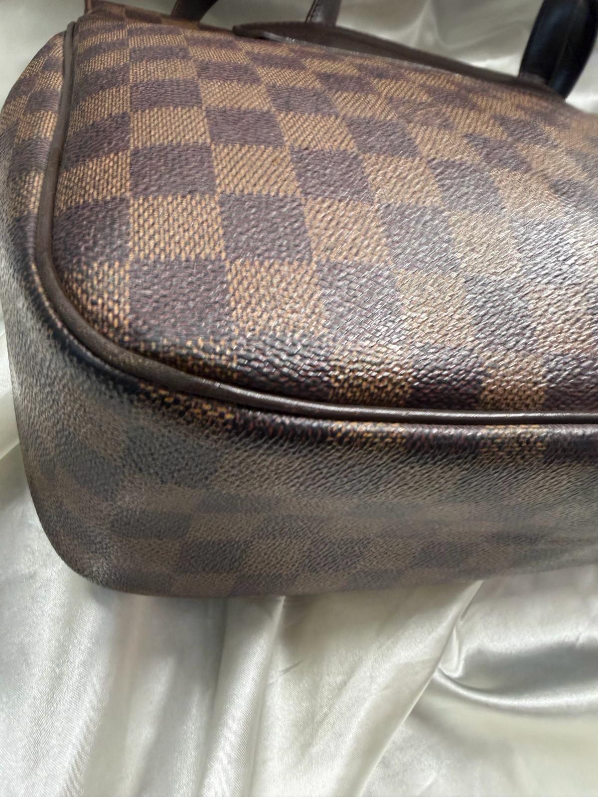 Louis Vuitton Damier Ebene Parioli Tote Shoulder Bag