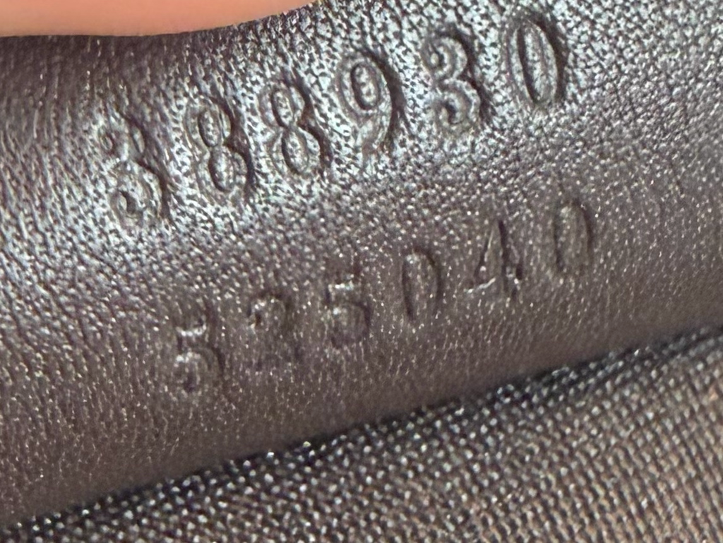 Gucci Monogram Canvas Messenger Sling Bag