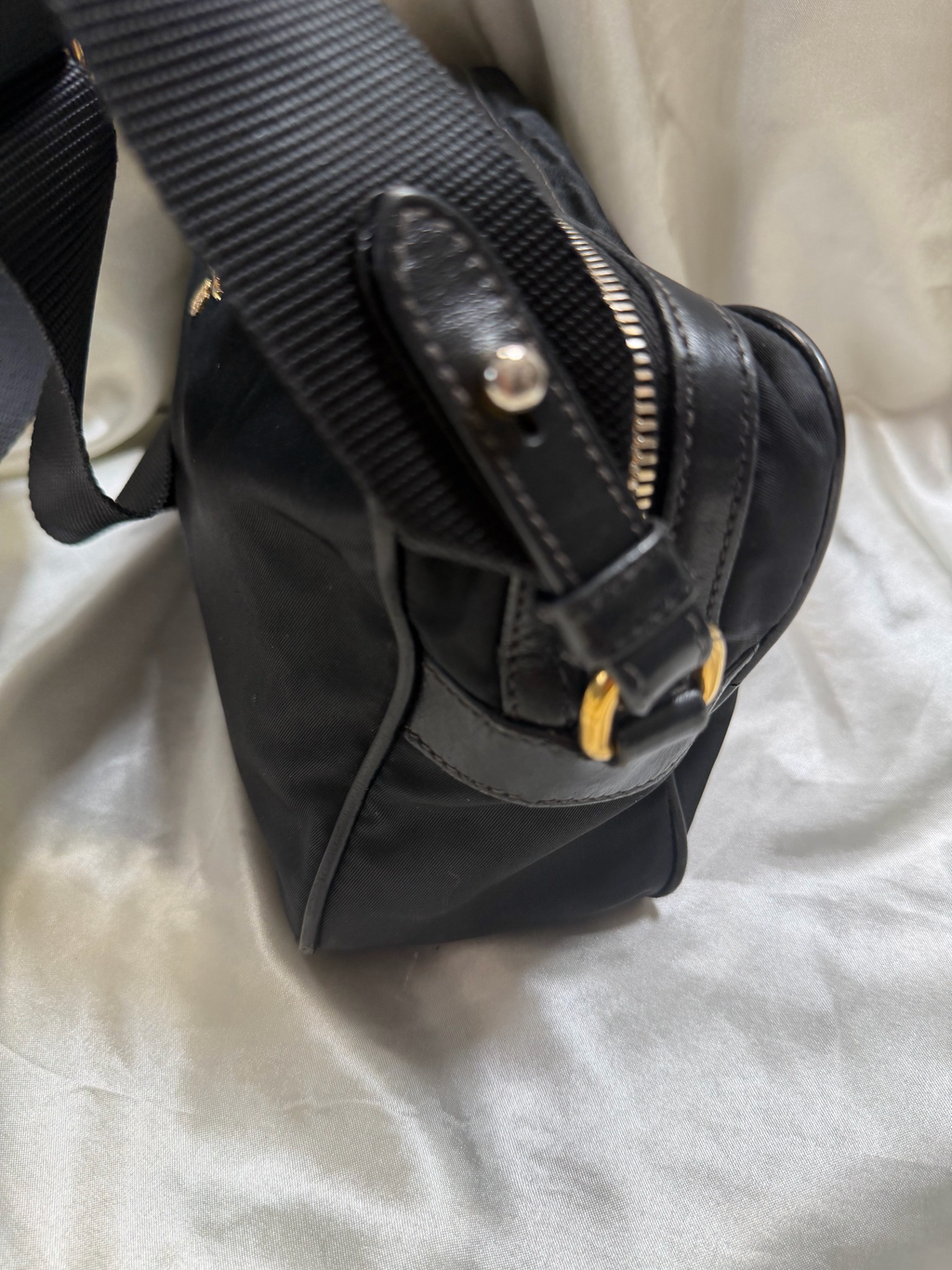 Prada Nylon Tessuto Crossbody Camera Sling Bag