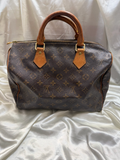 Louis Vuitton Monogram Speedy 30 Satchel Top Handle