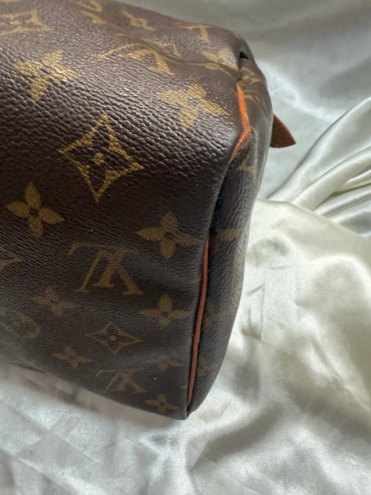Louis Vuitton Speedy 30 Monogram Satchel Bowler