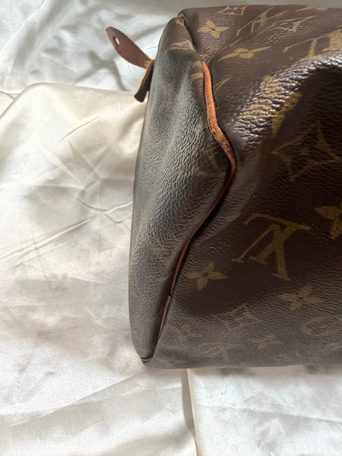 Louis Vuitton Speedy 30 Monogram Satchel Bowler