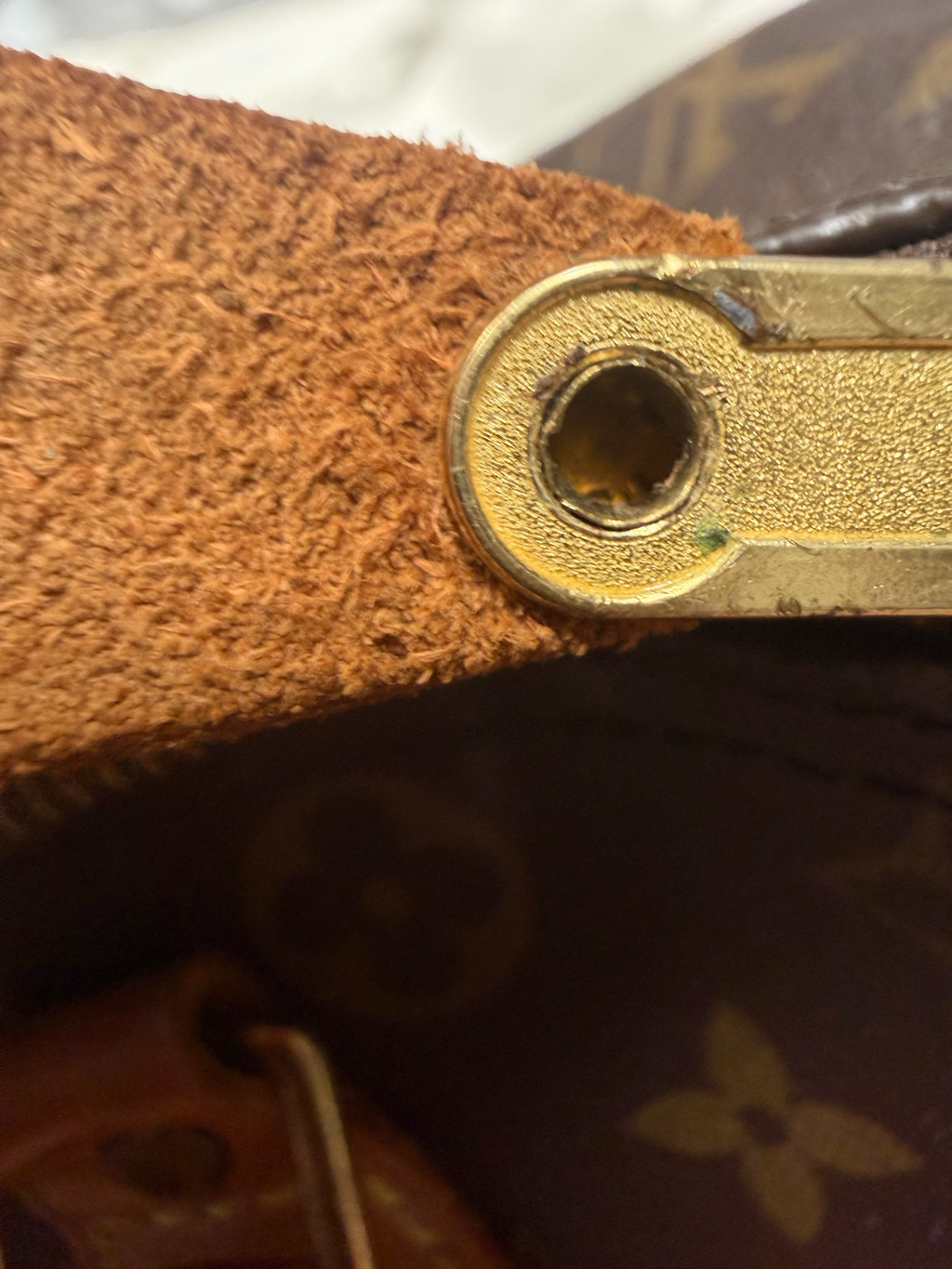 Louis Vuitton Speedy 30 Monogram Satchel Bowler