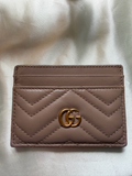 Gucci Marmont Card Holder in Neutral