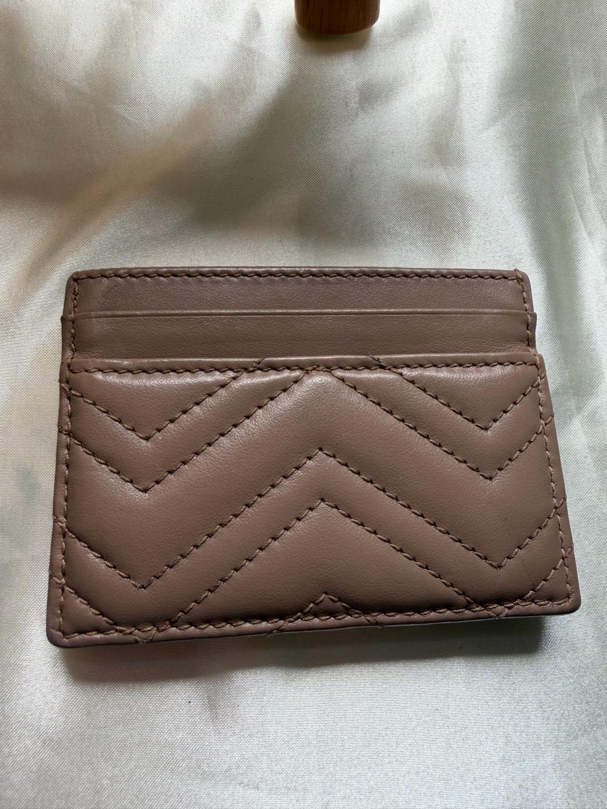Gucci Marmont Card Holder in Neutral