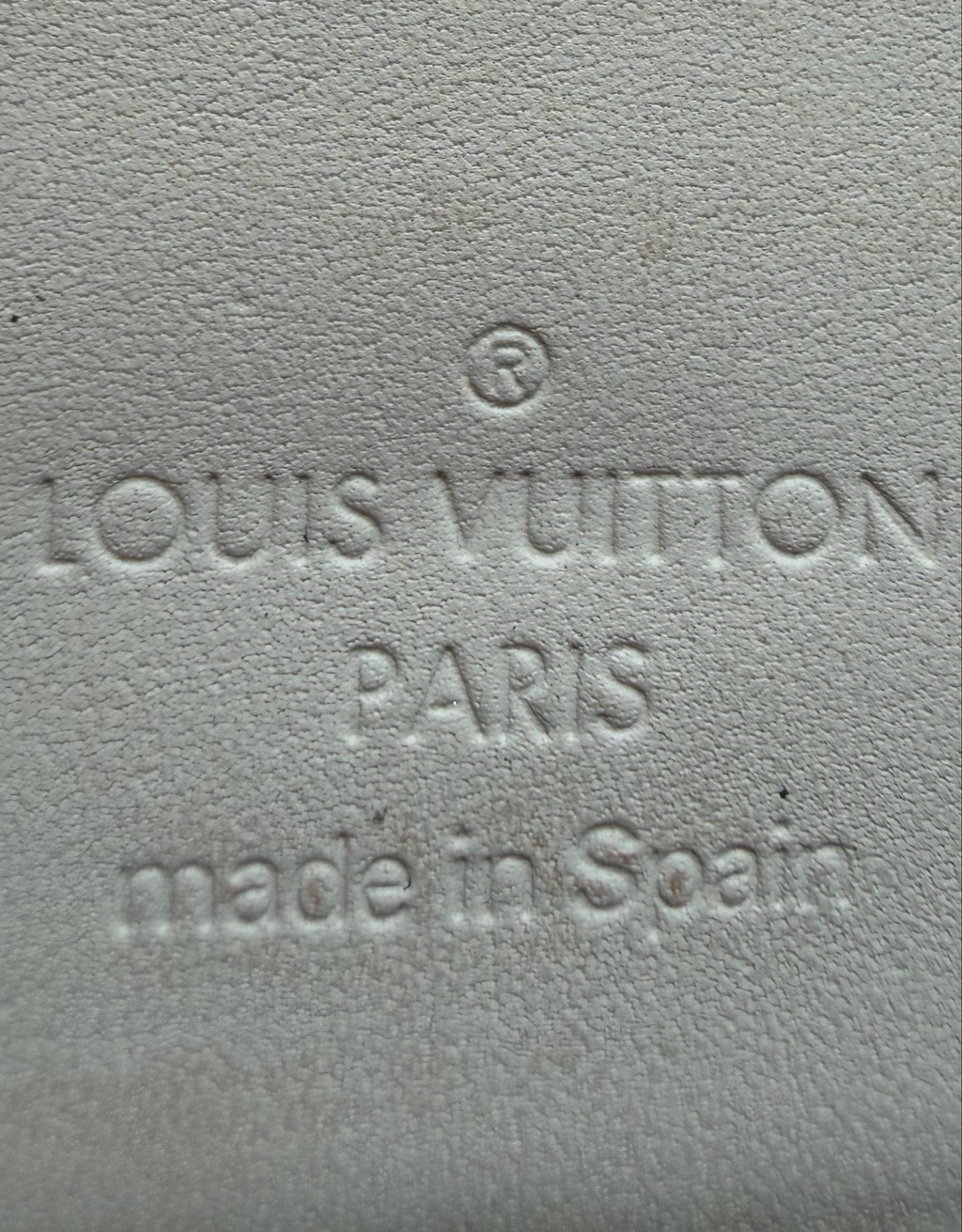 Louis Vuitton Vernis Patent Agenda Pm