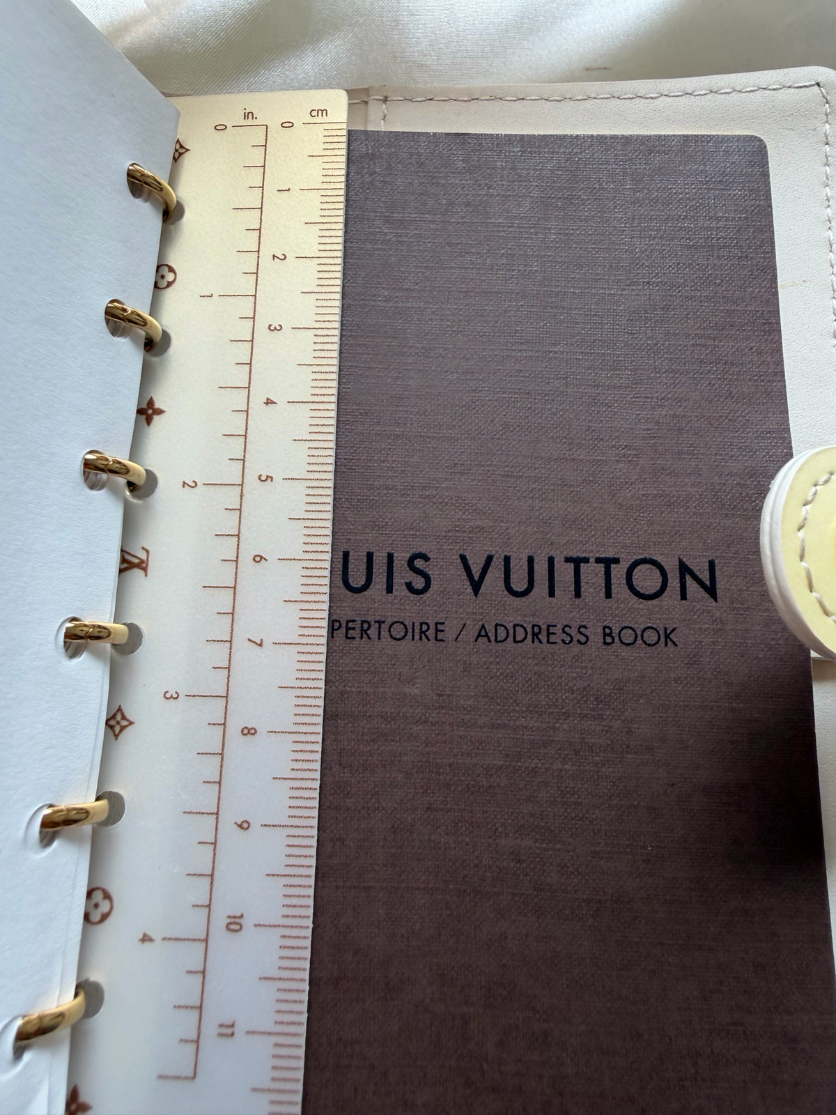 Louis Vuitton Vernis Patent Agenda Pm