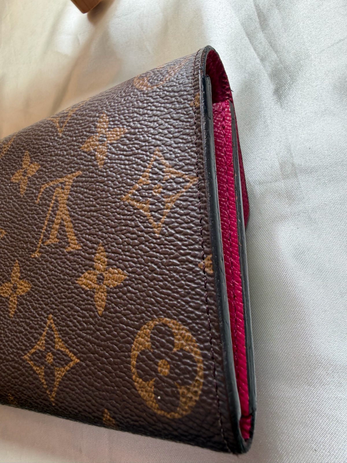Louis Vuitton Monogram Emilie Flap Long Wallet