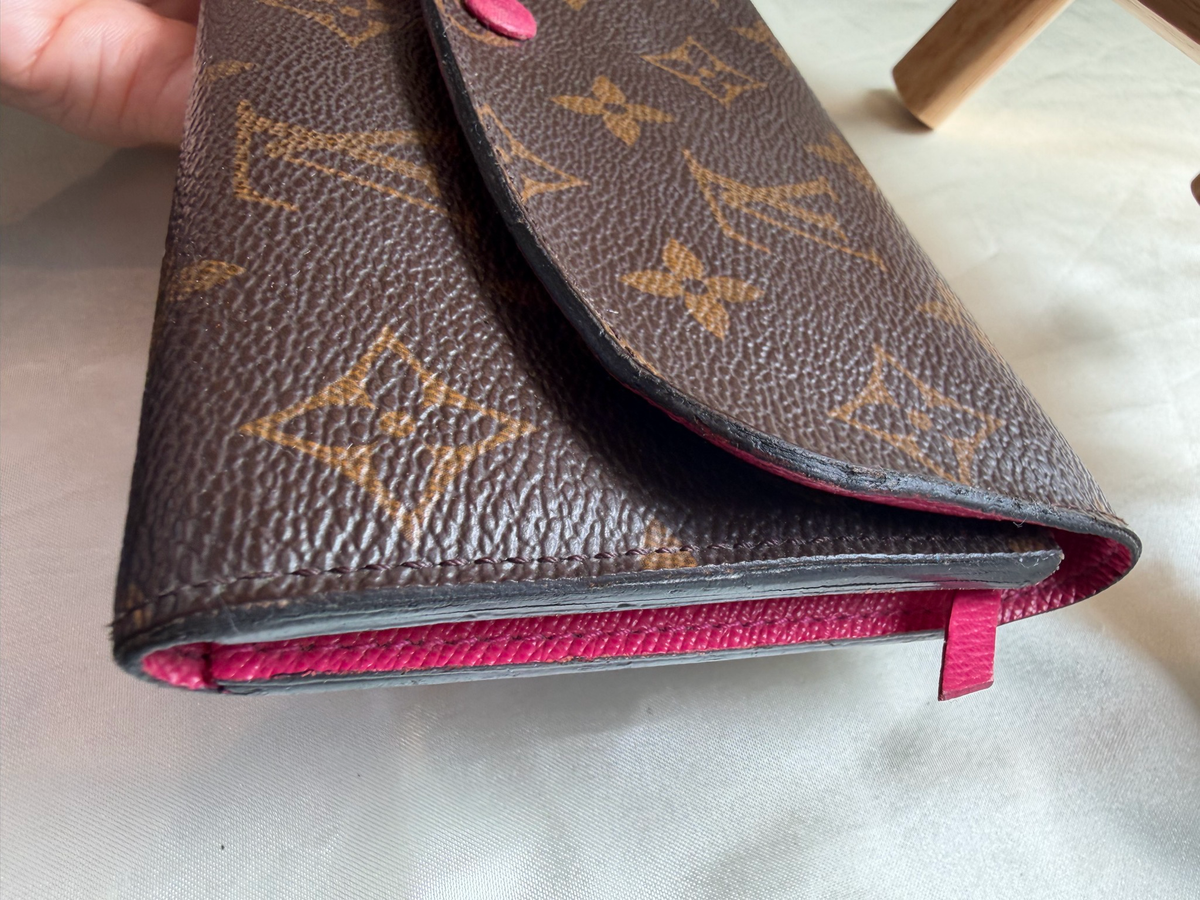 Louis Vuitton Monogram Emilie Flap Long Wallet