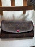 Louis Vuitton Monogram Emilie Flap Long Wallet