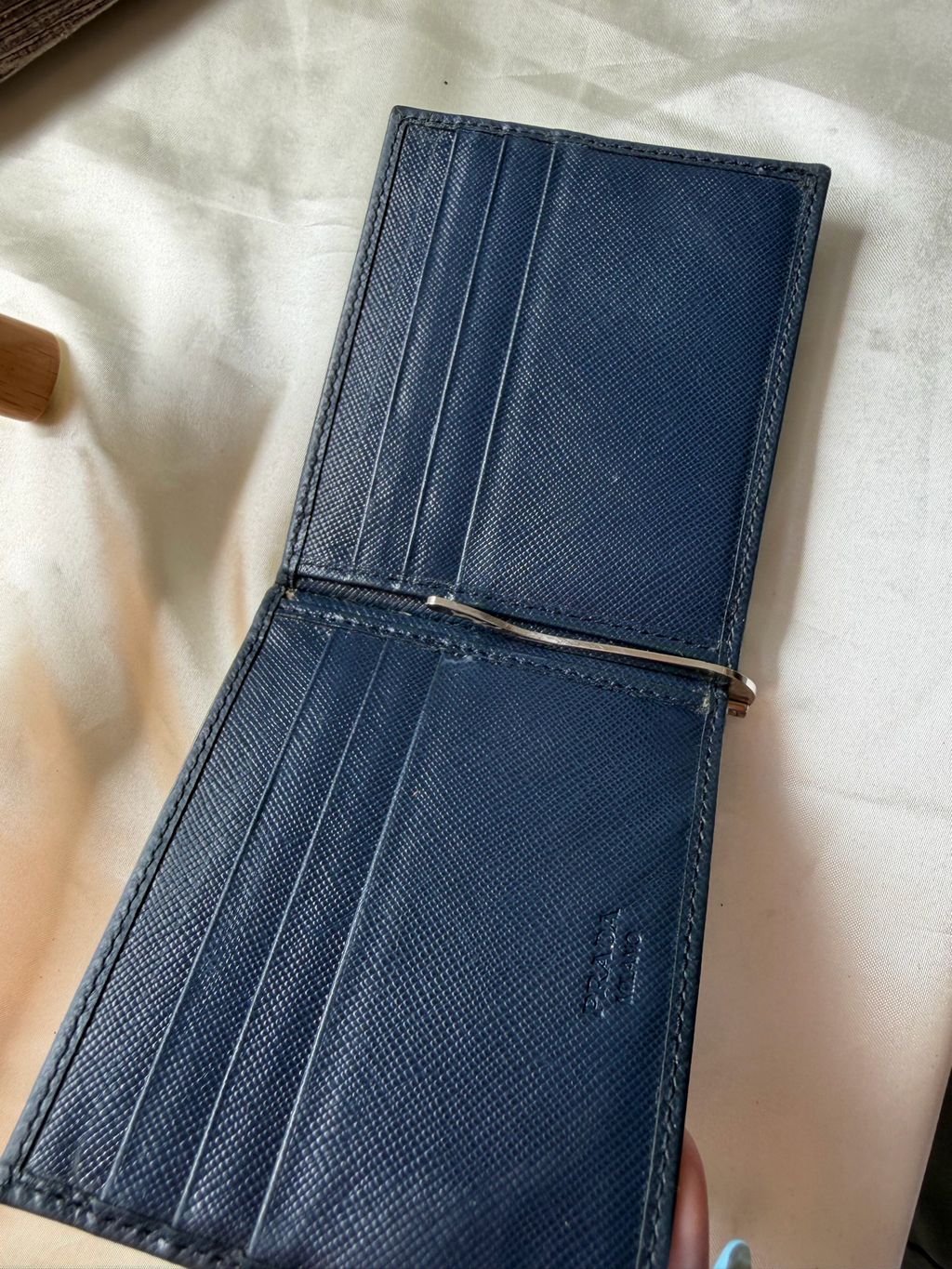 Prada Saffiano Mens Wallet Bifold