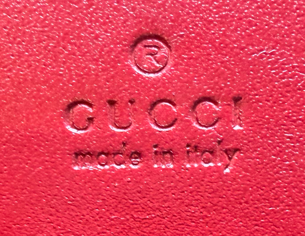 Gucci Monogram Guccissima Leather Flap Wallet