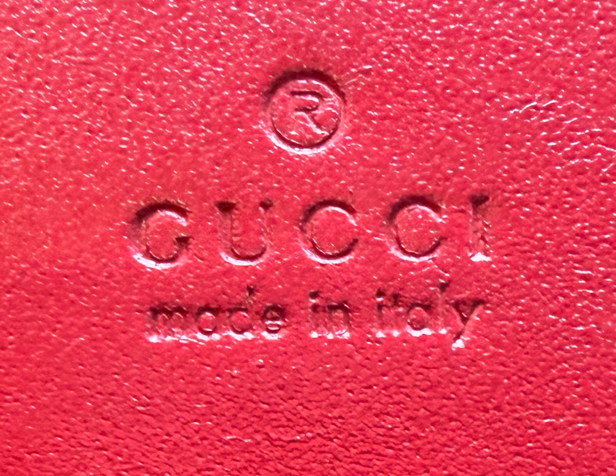 Gucci Monogram Guccissima Leather Flap Wallet