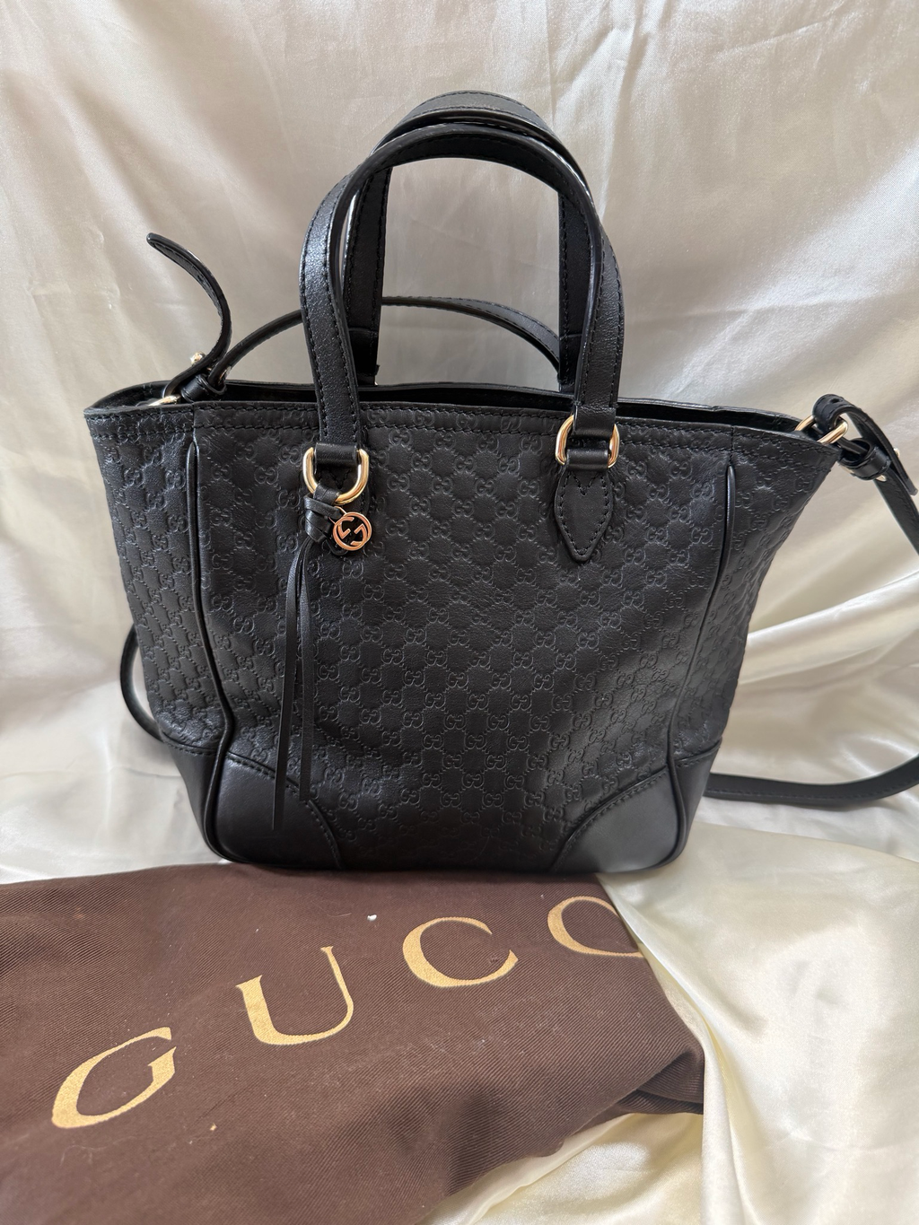 Gucci Bree Guccissima Leather Small Crossbody